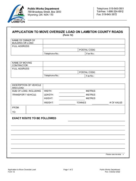 oversize overweight permits